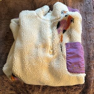 Taylor Swift Koi Fish Sherpa (Speak Now, Size Small, Quarterzip Pullover)